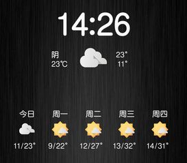 高颜值简洁无广告天气软件推荐