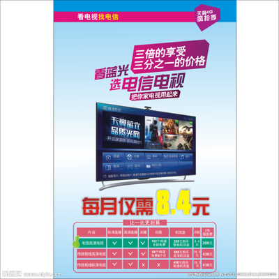 电信广告设计图__广告设计_广告设计_设计图库